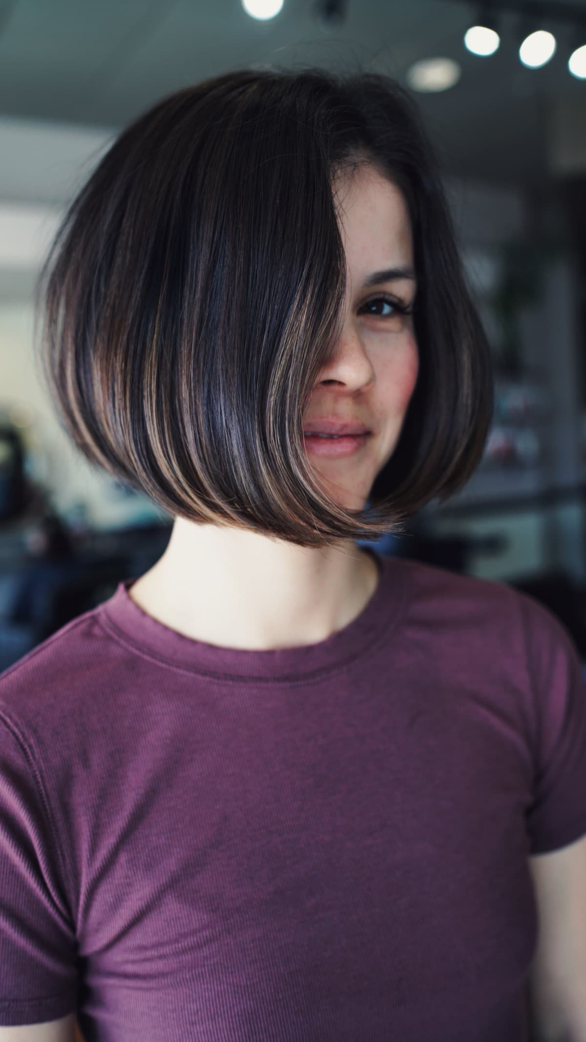 Classic bob haircut